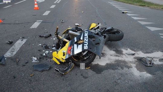 Wypadek w miejscowości Styrzyniec