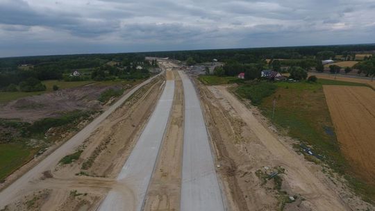 24.07.2019 - Widok na węzeł Kołbiel 24.07.2019 - Widok na węzeł Kołbiel