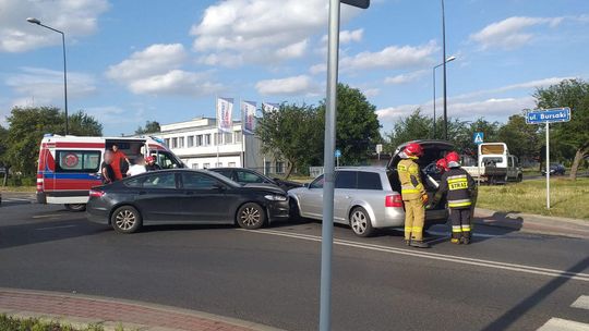 Wypadek na ul. Związkowej w Lublinie
