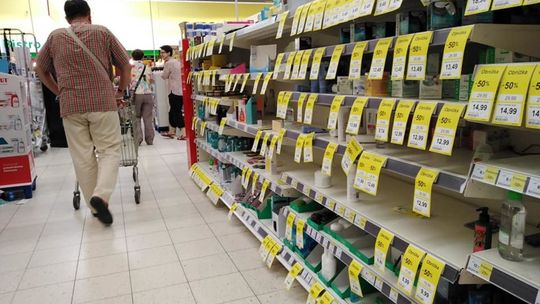 Tesco w Lublinie. Sklep przecenił produkty Tesco w Lublinie. Sklep przecenił produkty