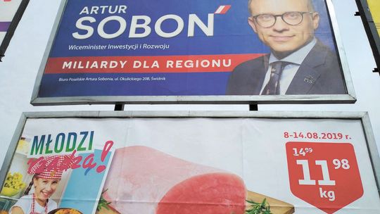 Politycy na billboardach