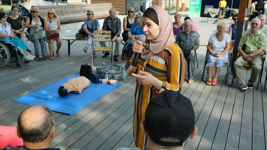 Warsztaty dla seniorów na pl. Litewskim