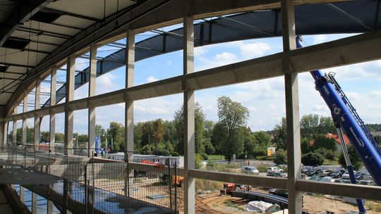 Budowa hali sportowej w Puławach 