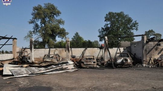 Pożar w Rokitnie Pożar w Rokitnie