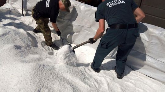 Przemyt w wagonie z solą