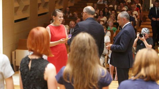 Wręczenie aktów nadania stopnia nauczyciela mianowanego