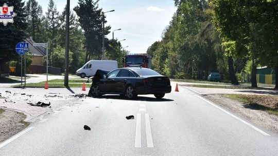 Wypadek w Białej Podlaskiej Wypadek w Białej Podlaskiej