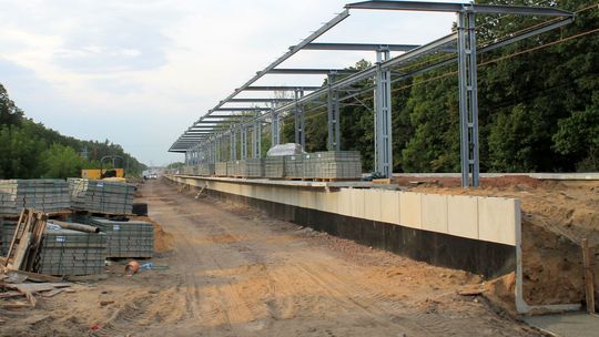 Budowa linii kolejowej nr 7 w Puławach