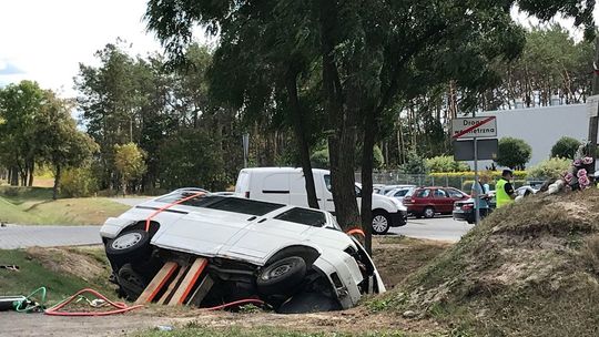 Wypadek w Woskrzenicach Dużych Wypadek w Woskrzenicach Dużych