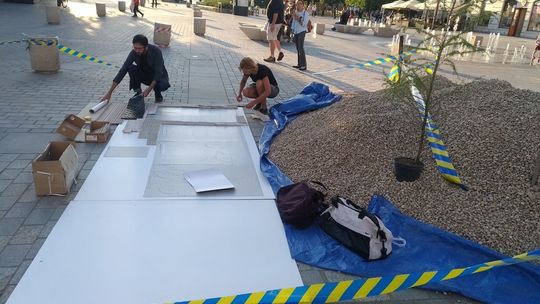 Przygotowania do festiwalu Open City 2019