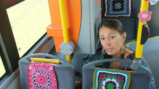 Trolejbus miękki jak sweterek