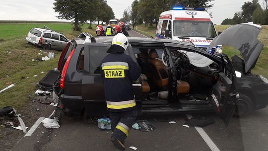 Wypadek Płusy 17.09.2019 Wypadek Płusy 17.09.2019