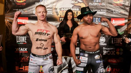 Ważenie zawodników przed galą Bogdanka Armia Fight Night 7