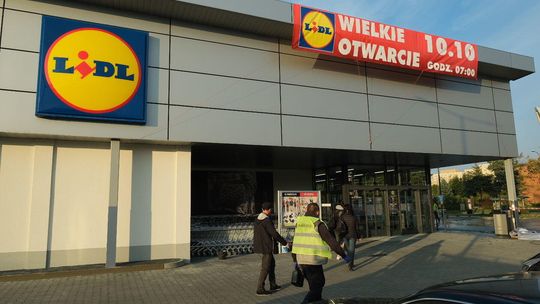 Lidl przy ul. Koncertowej w Lublinie po remoncie