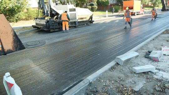 Remont ul. Kalinowszczyzna na finiszu