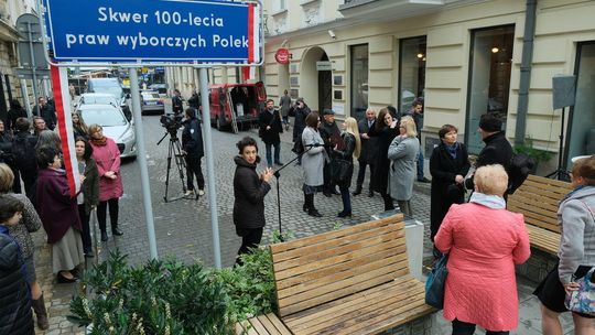 Skwer 100-lecia Praw Wyborczych Polek