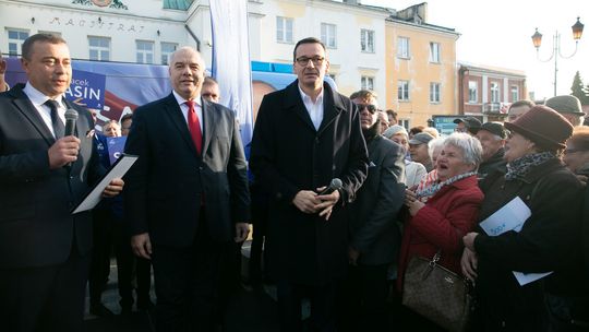 Mateusz Morawiecki w Krasnymstawie i konwencja PiS w Chełmie