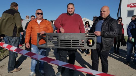 Kamień węgielny pod budowę muzeum starych samochodów