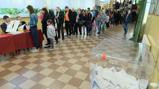 Głosowanie w komisjach nr 124 i 122 przy al. Spółdzielczości Pracy