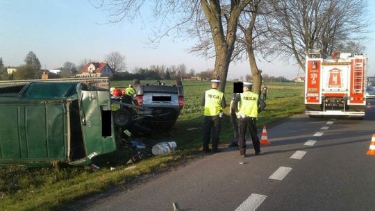 Wypadek w Strzeszkowicach Dużych