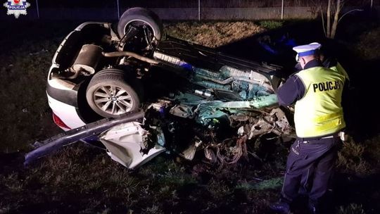 Kajetanów: Śmiertelny wypadek na DK 12