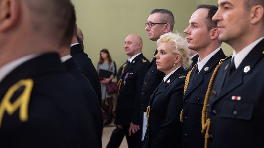 Awanse i odznaczenia dla lubelskich strażaków