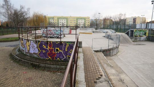Skatepark przy Ulicy Rycerskiej przeznaczony do remontu
