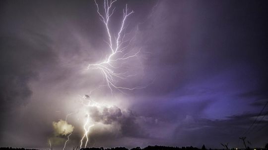 Burza w okolicach Puław