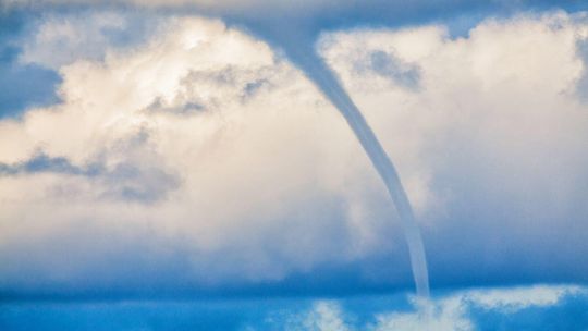 trąba wodna nad Bałtykiem