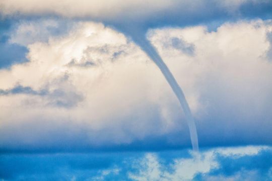 trąba wodna nad Bałtykiem