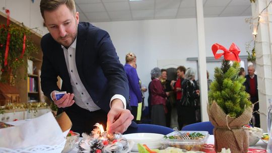 Spotkanie opłatkowe w Hospicjum Dobrego Samarytanina