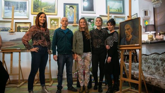 Wernisaż wystawy uczniów Państwowego Liceum Sztuk Plastycznych im. Bernarda Morando pt. Podróż Wernisaż wystawy uczniów Państwowego Liceum Sztuk Plastycznych im. Bernarda Morando pt. Podróż