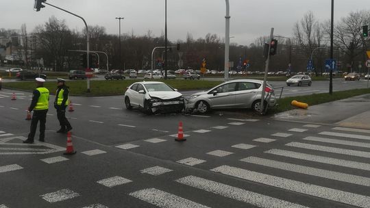 Wypadek na al. Kompozytorów Polskich w Lublinie