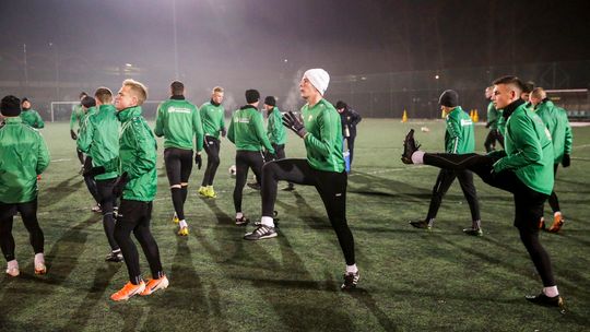 Pierwszy trening Górnika Łęczna w nowym roku Pierwszy trening Górnika Łęczna w nowym roku