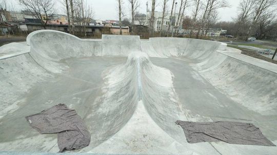 Nowy skatepark przy ul. Rusałki 