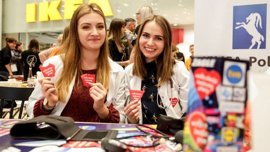 Before przed WOŚP Lublin w Ikea i Skende