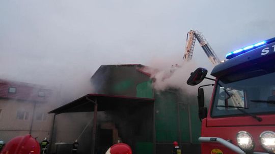 Pożar w Kępie Choteckiej