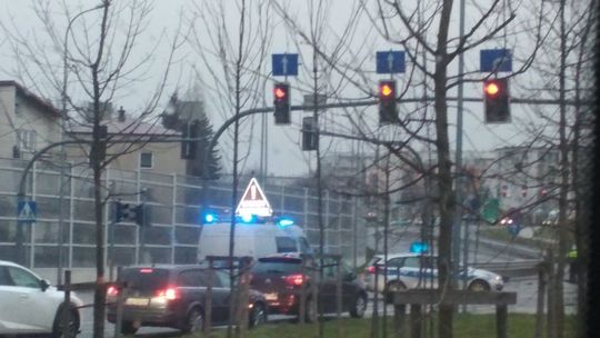 Lublin - kolizja na ul. Generała Ducha
