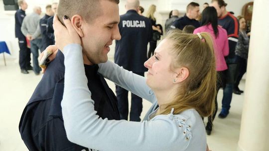 Przysięga nowych policjantów garnizonu lubelskiego