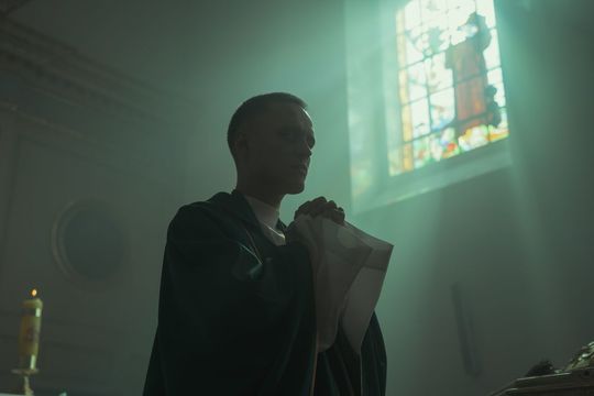 Bartosz Bielenia w filmie „Boże Ciało” Bartosz Bielenia w filmie „Boże Ciało”