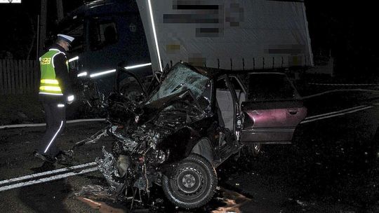 Śmiertelny wypadek w Dąbiu (gmina Łuków)