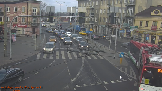 Nowa organizacja ruchu na placu Bychawskim