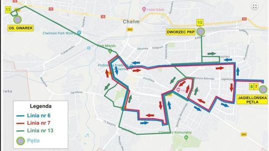 Autobusy w Chełmie pojadą inaczej. Sprawdź co się zmieni