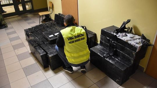 Przemyt nielegalnych papierosów