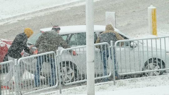Opady śniegu w Lublinie i regionie
