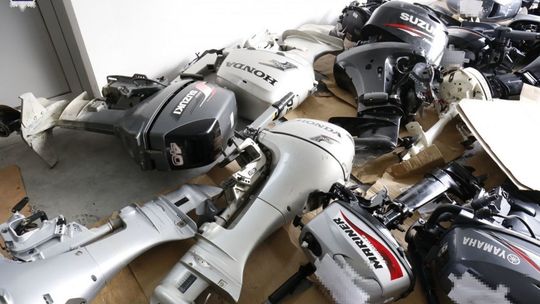  Zatrzymania za kradzieże silników do łodzi i jachtów motorowych