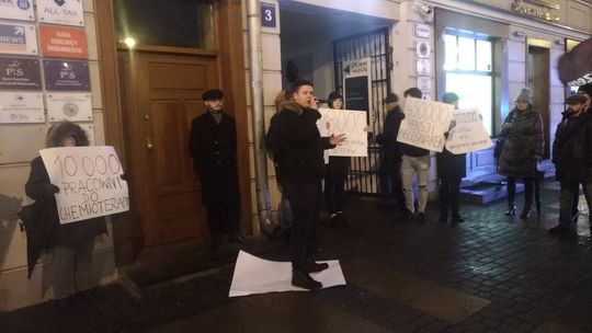 Protest KOD-u w Lublinie: Przeciw arogancji władzy