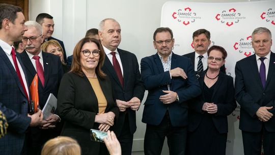 Konferencja prasowa polityków PiS