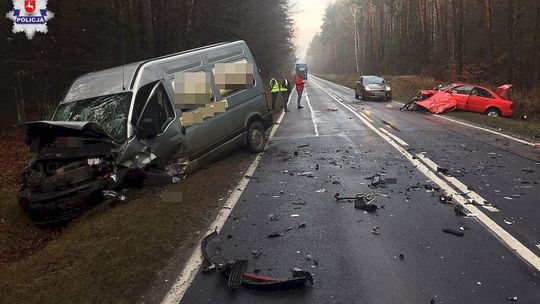 Wypadek w powiecie biłgorajskim