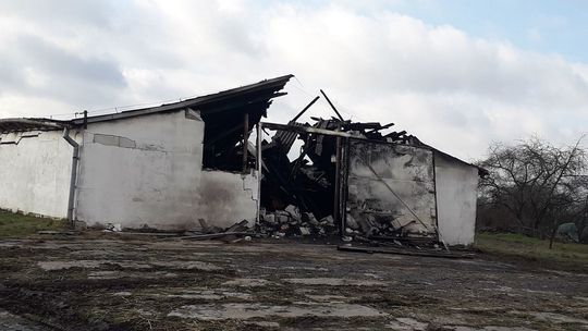 Pożar kurnika w Chrząchowie